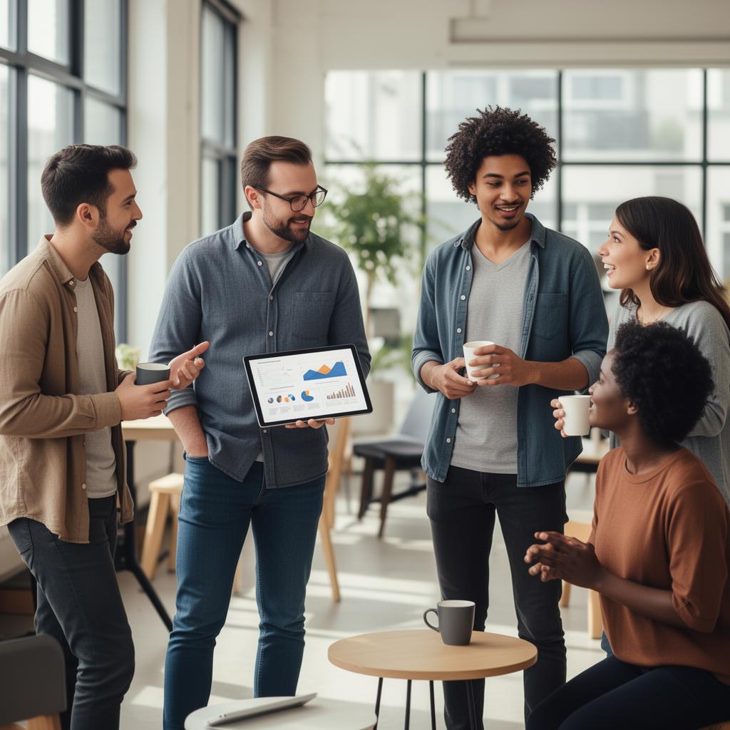 Paid search strategist reviewing account