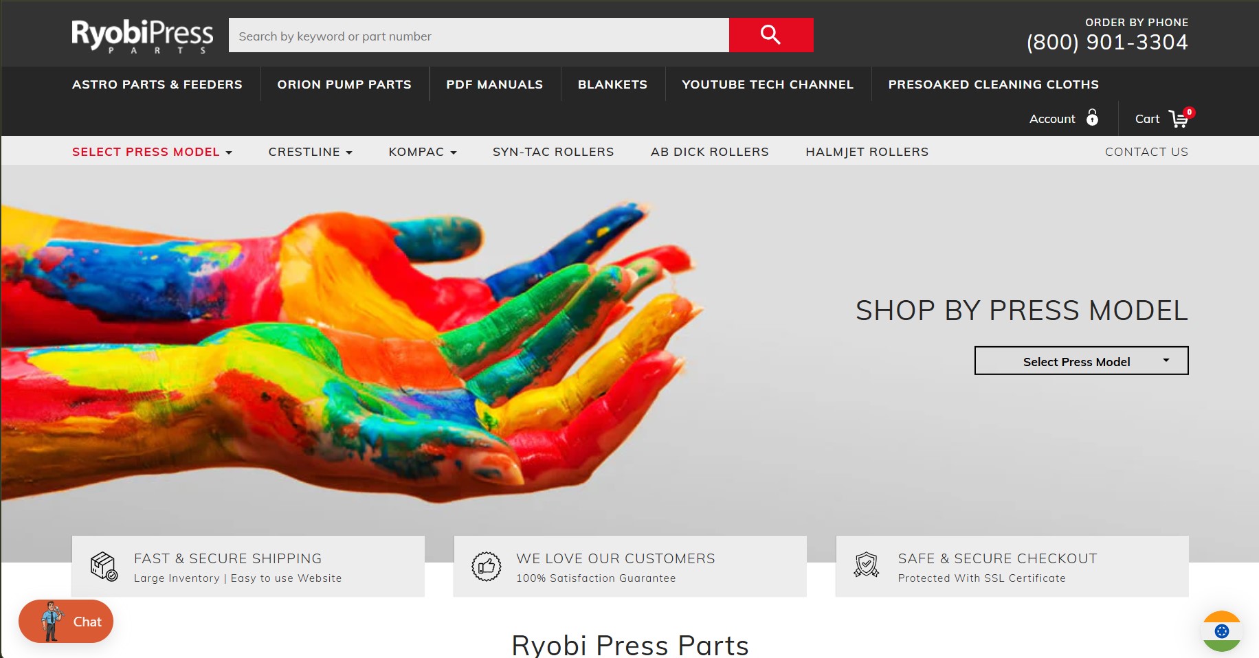 Ryobi Press Parts
