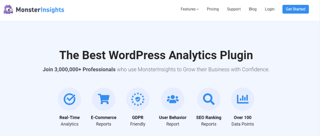 Monster Insights Plugin