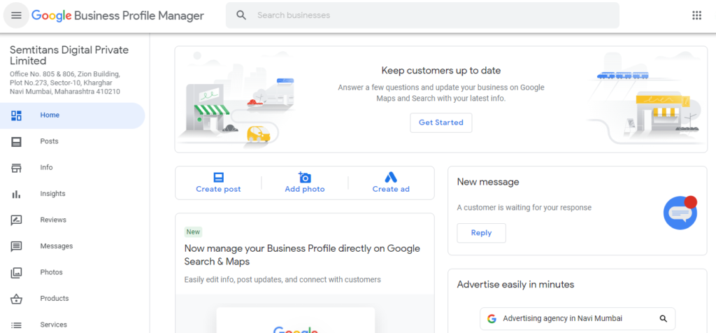 Google Business Profile Manager
