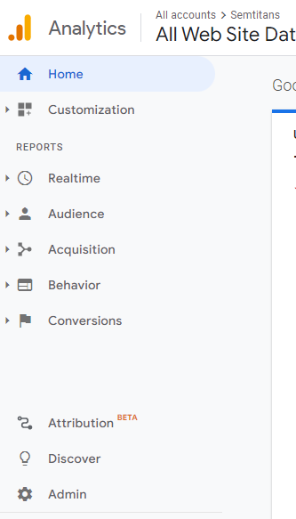 Google Analytics Access 1