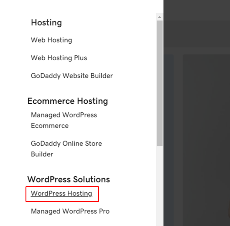 GoDaddy WordPress Hosting