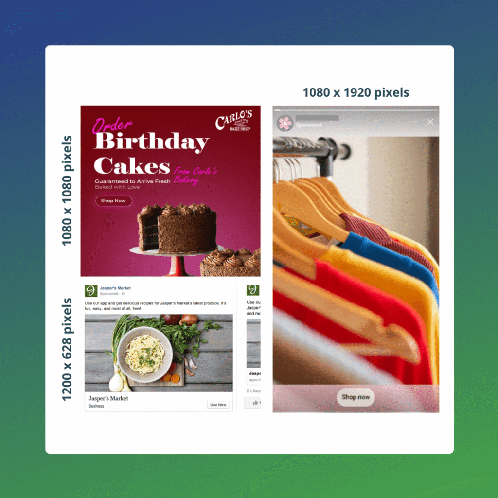 facebook banner sizes demo