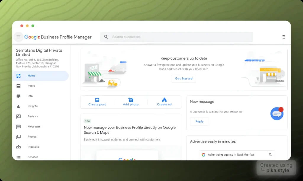 Google my business Access for SEO