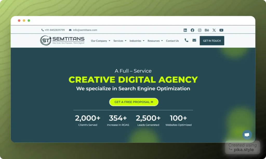 Website Access for SEO